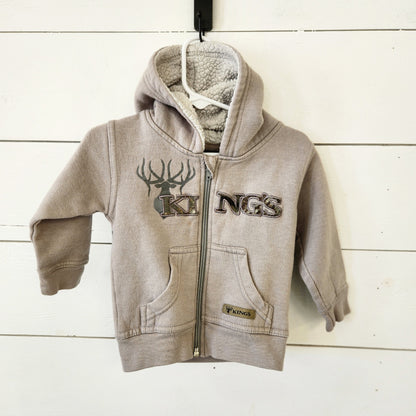 Size 12m | KING'S Camo Kids' Hoodie | UBNUU