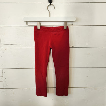 Size 4t | Primary Kids' Red Leggings | UBNUU