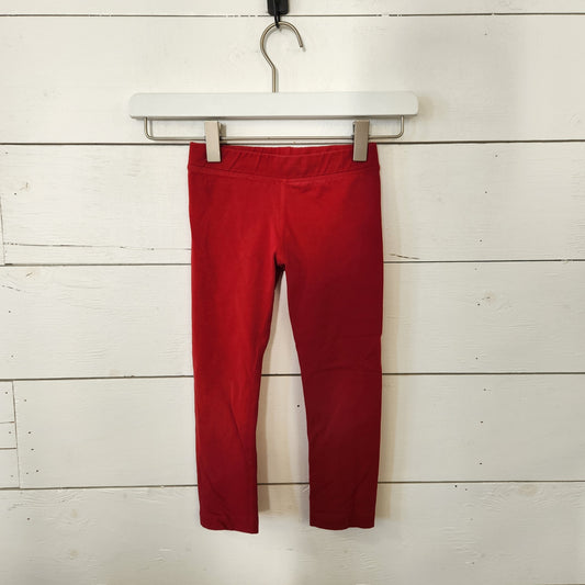 Size 4t | Primary Kids' Red Leggings | UBNUU