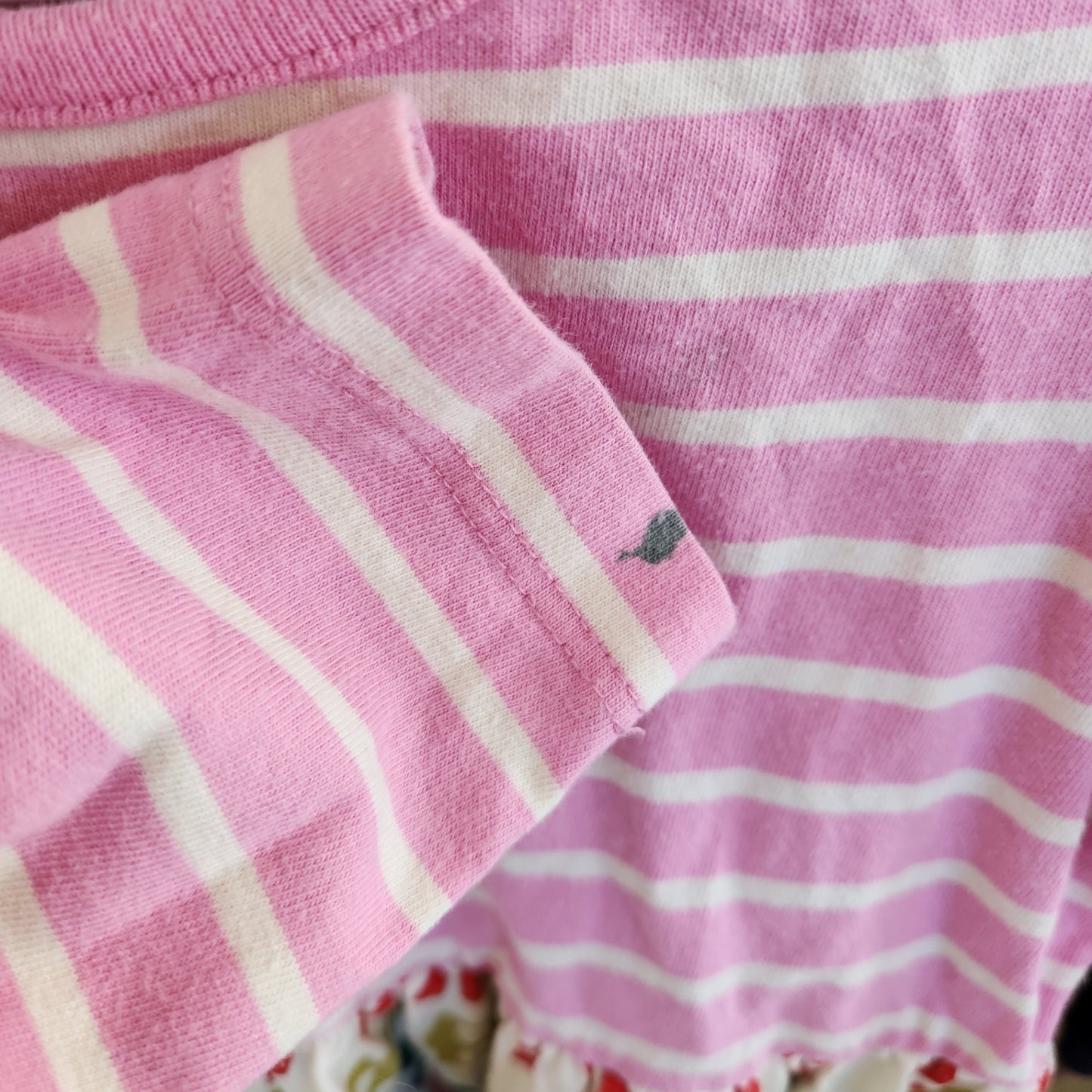 Size 4t | Hanna Andersson Pink Striped ChristmasDress | UBNUU