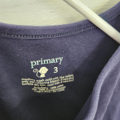 Size 3t | Primary Navy Dress | UBNUU