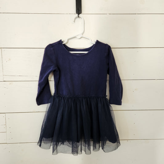 Size 3t | Primary Navy Dress | UBNUU