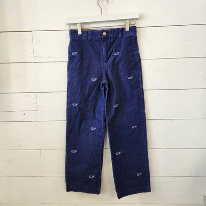 Size 10 | vineyard vines Navy Whale Kids' Pants | UBNUU