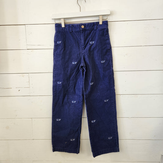 Size 10 | vineyard vines Navy Whale Kids' Pants | UBNUU
