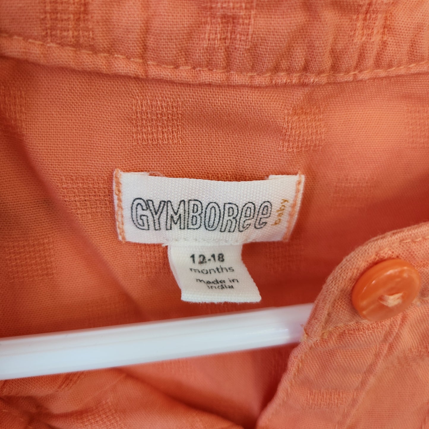 Size 12-18m | GYMBOREE Orange and FloralSet | UBNUU
