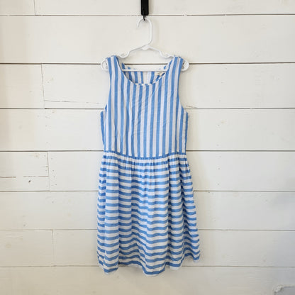 Size M | Copper Key Blue and White Dress | UBNUU