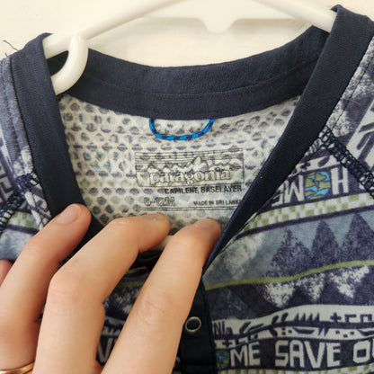 Size 6-12m | Patagonia Kids' Baselayer Shirt | UBNUU