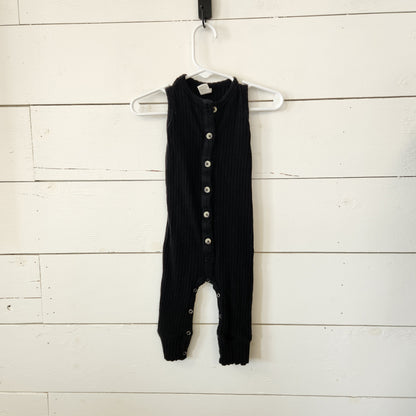 Size 6-12m | Kat Kids' Black Romper | UBNUU