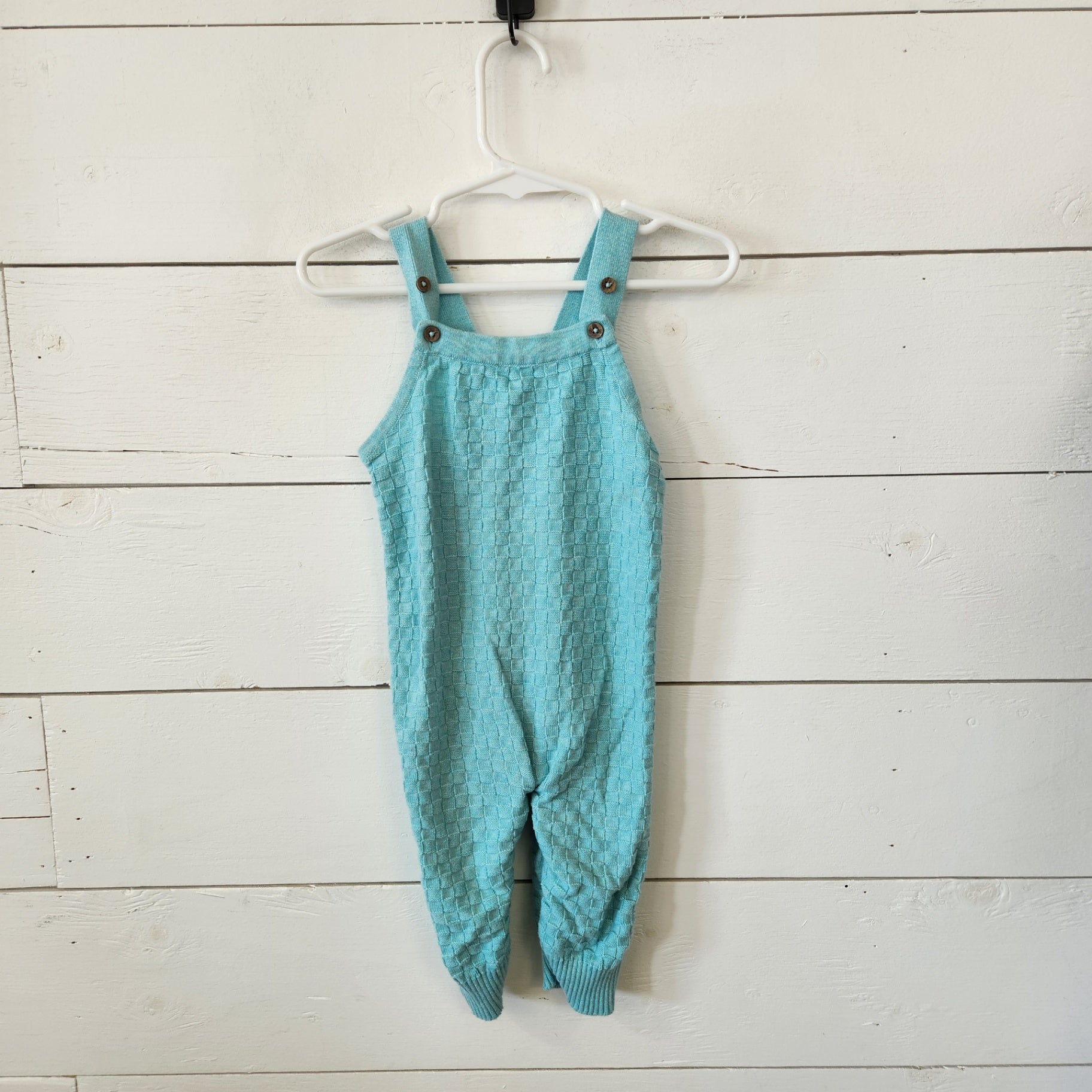 Size 6-12m | Kate Quinn Kids' Blue Overalls | UBNUU