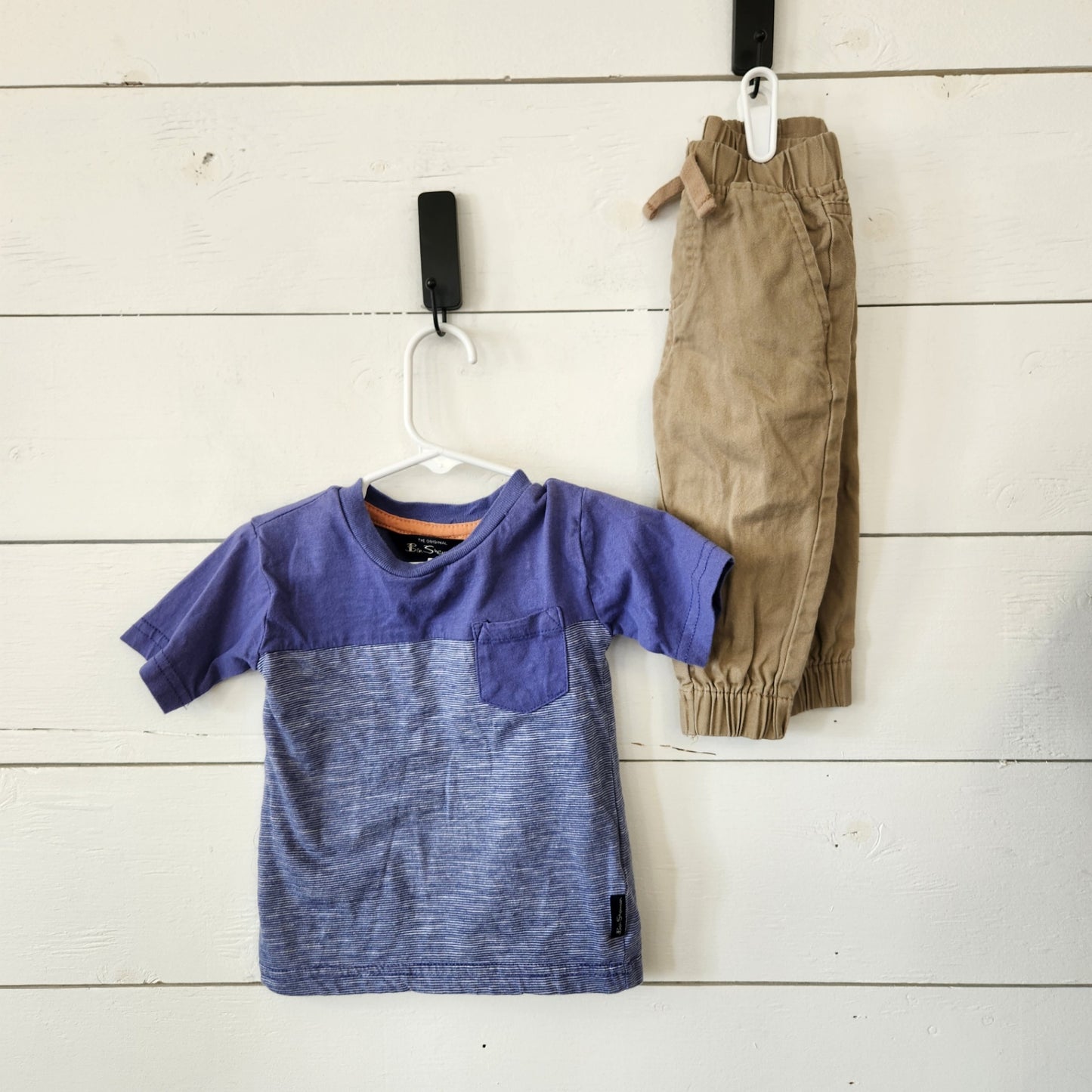 Size 12m | Ben Sherman Kids' Shirt and Pants Set | UBNUU