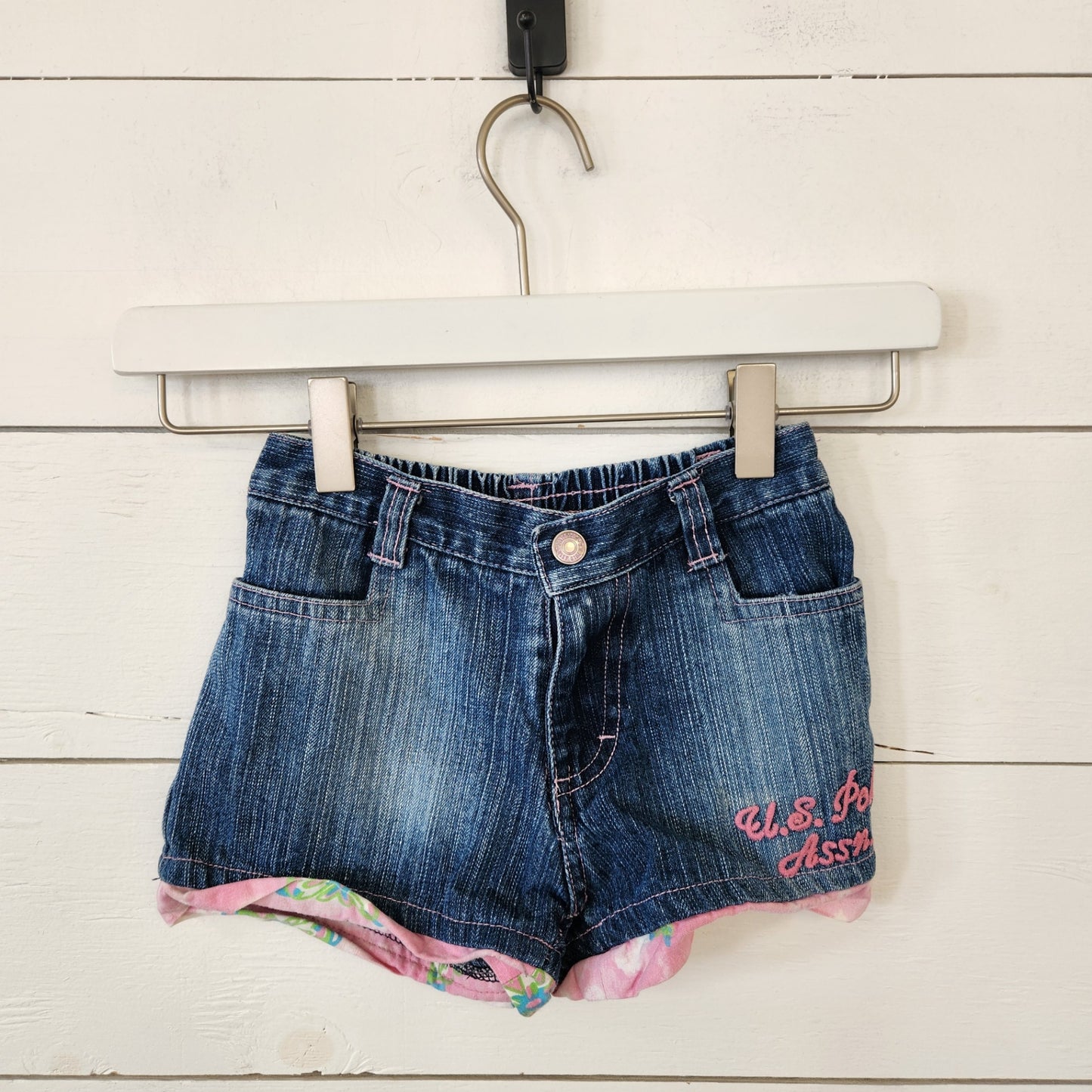 Size 4t | U.S. Polo Assn. Embroidered Kids' Shorts | UBNUU