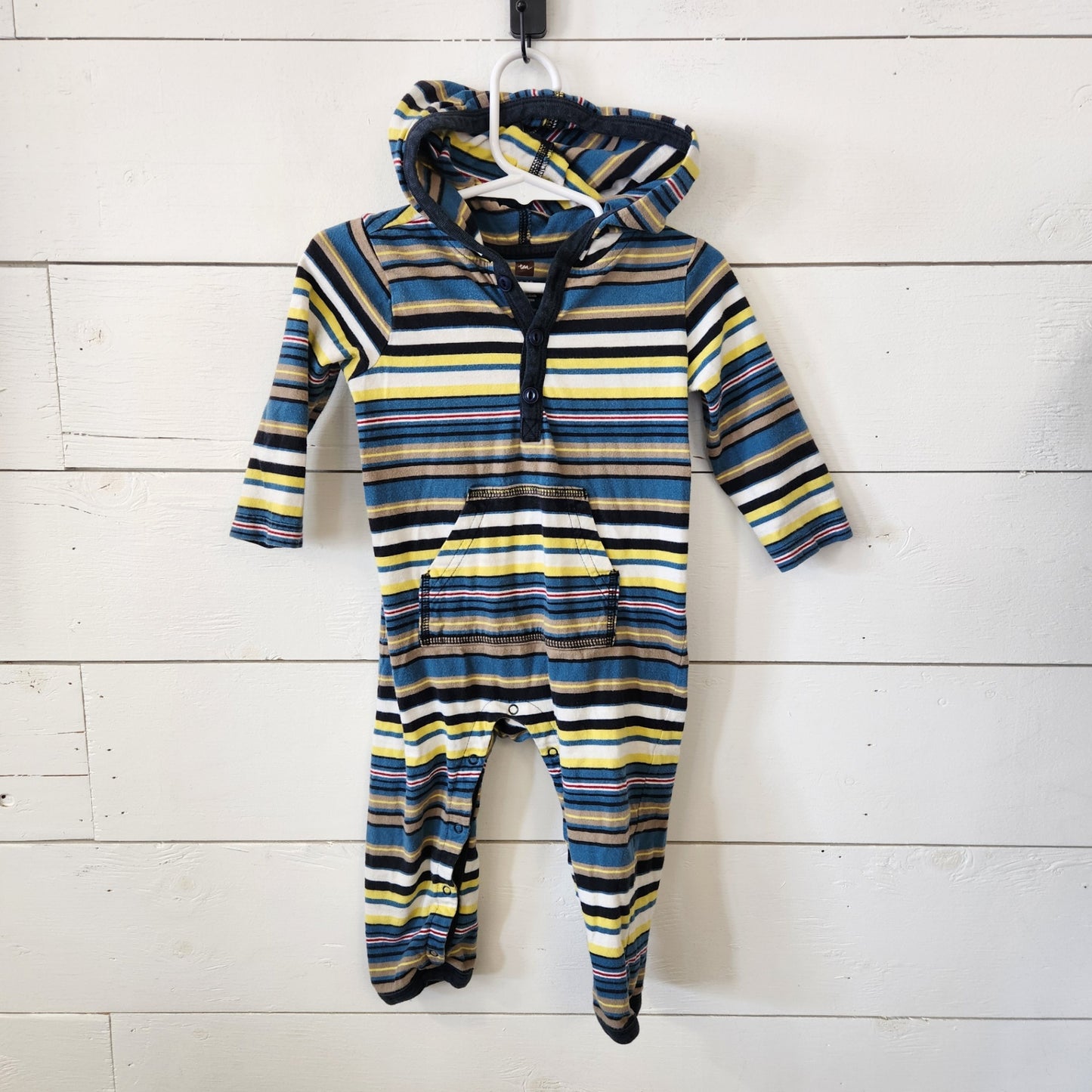 Size 12-18m | Tea Kids' Striped Romper | UBNUU