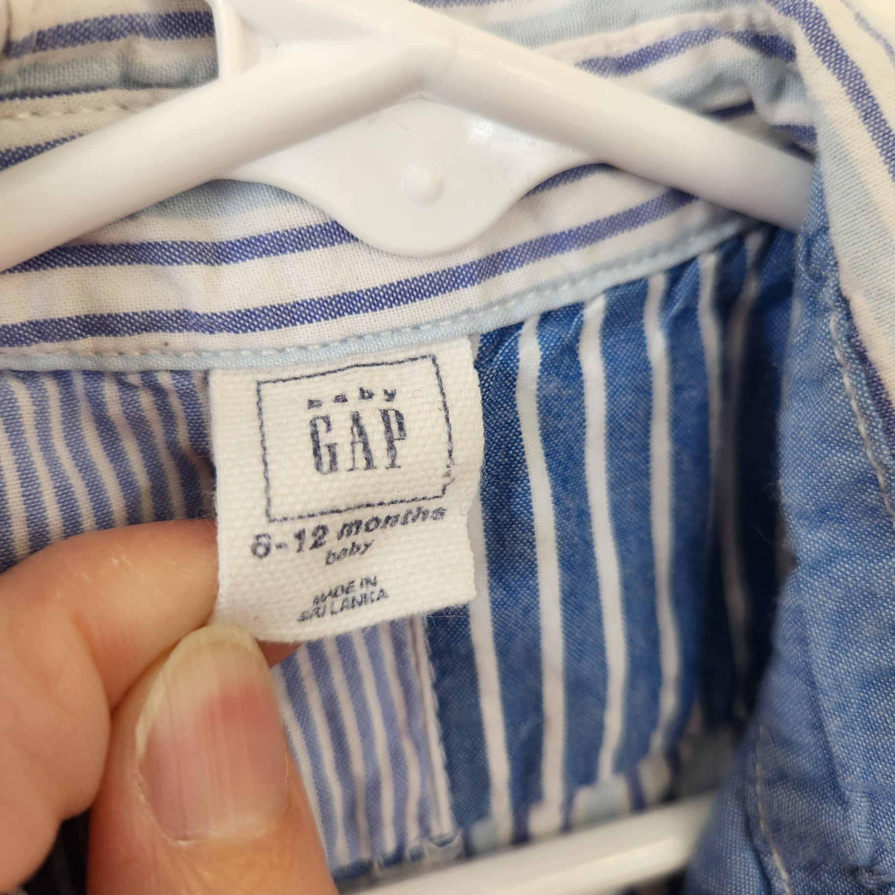 Size 6-12m | GAP Kids' Patchwork Romper | UBNUU