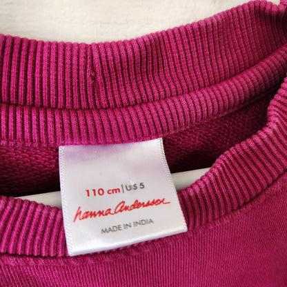 Size 5 | Hanna Andersson Kids' Pink Sweater | UBNUU