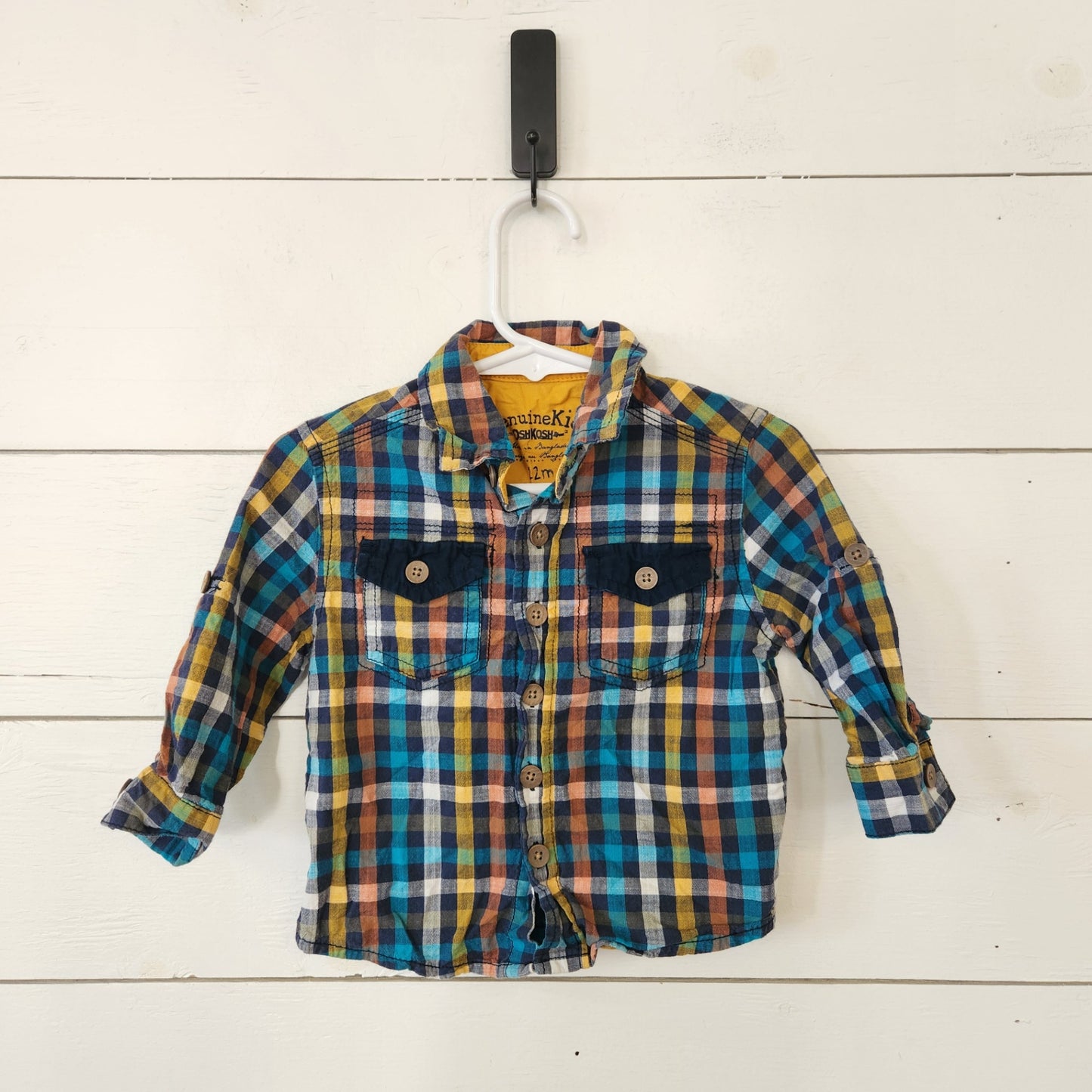 Size 12m | OshKosh Kids' Buttondown | UBNUU
