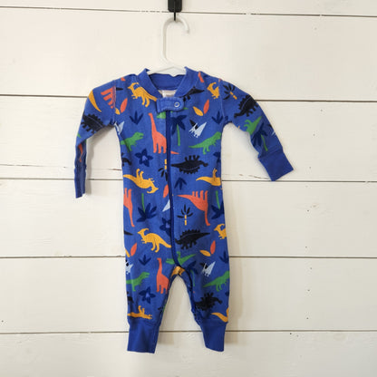 Size 3-6m | Hanna Andersson Dino Baby Romper | UBNUU