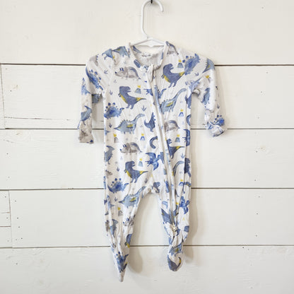 Size 3-6m | Angel Dear Kids' Dino Footie | UBNUU