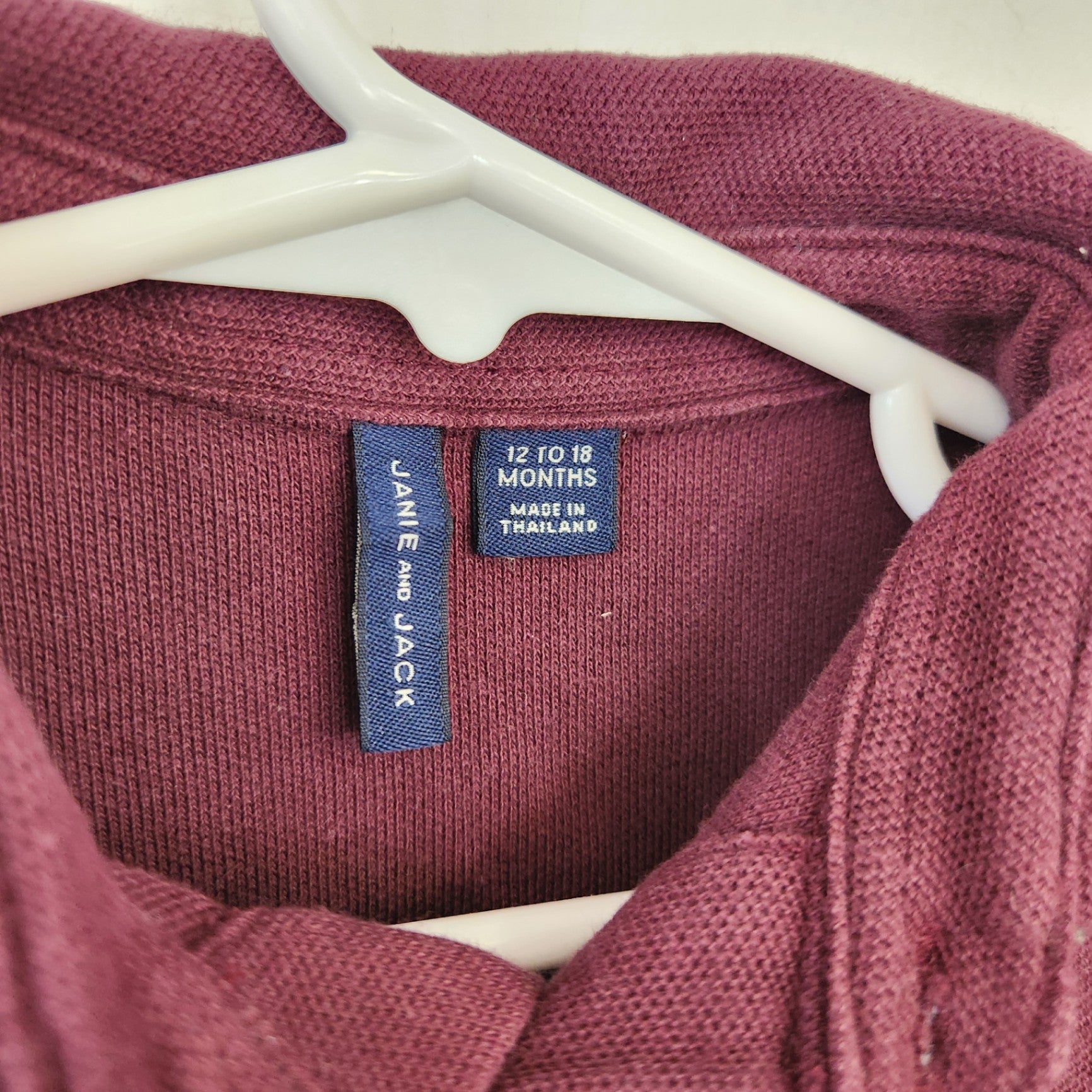 Size 12-18m | Janie and Jack Kids' Shirt | UBNUU