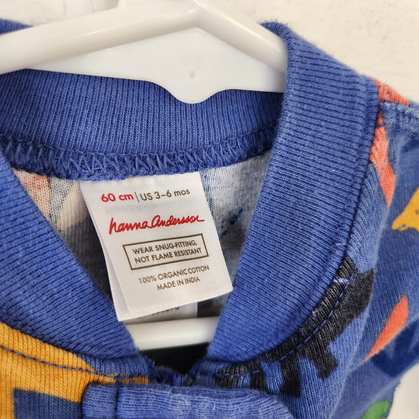 Size 3-6m | Hanna Andersson Dino Baby Romper | UBNUU