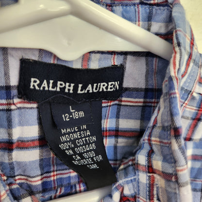 Size 12-18m | Ralph Lauren Kids' Buttondown | UBNUU