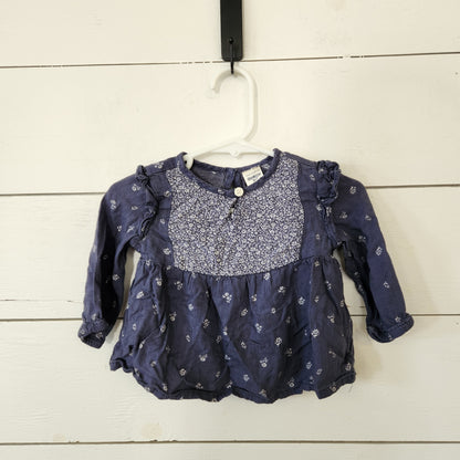 Size 12m | OshKosh B'gosh Kids' Blue Shirt | UBNUU