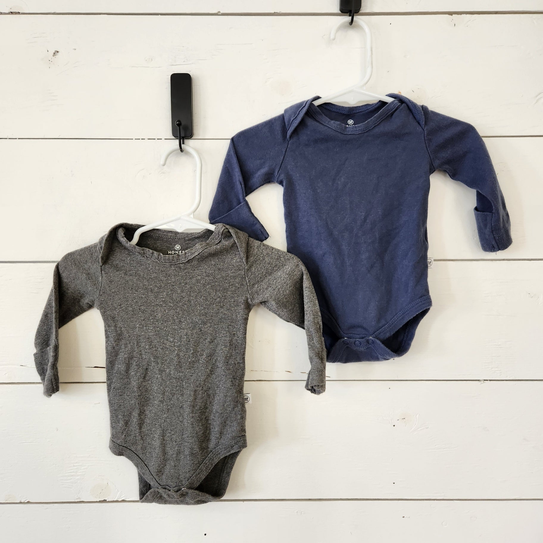 Size 0-3m | Honest Kids' Bodysuit (2 Pack) | UBNUU