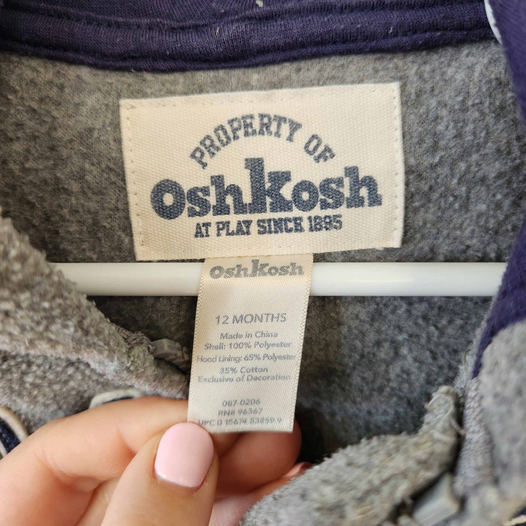 Size 12m | Oshkosh Kids' Romper | UBNUU