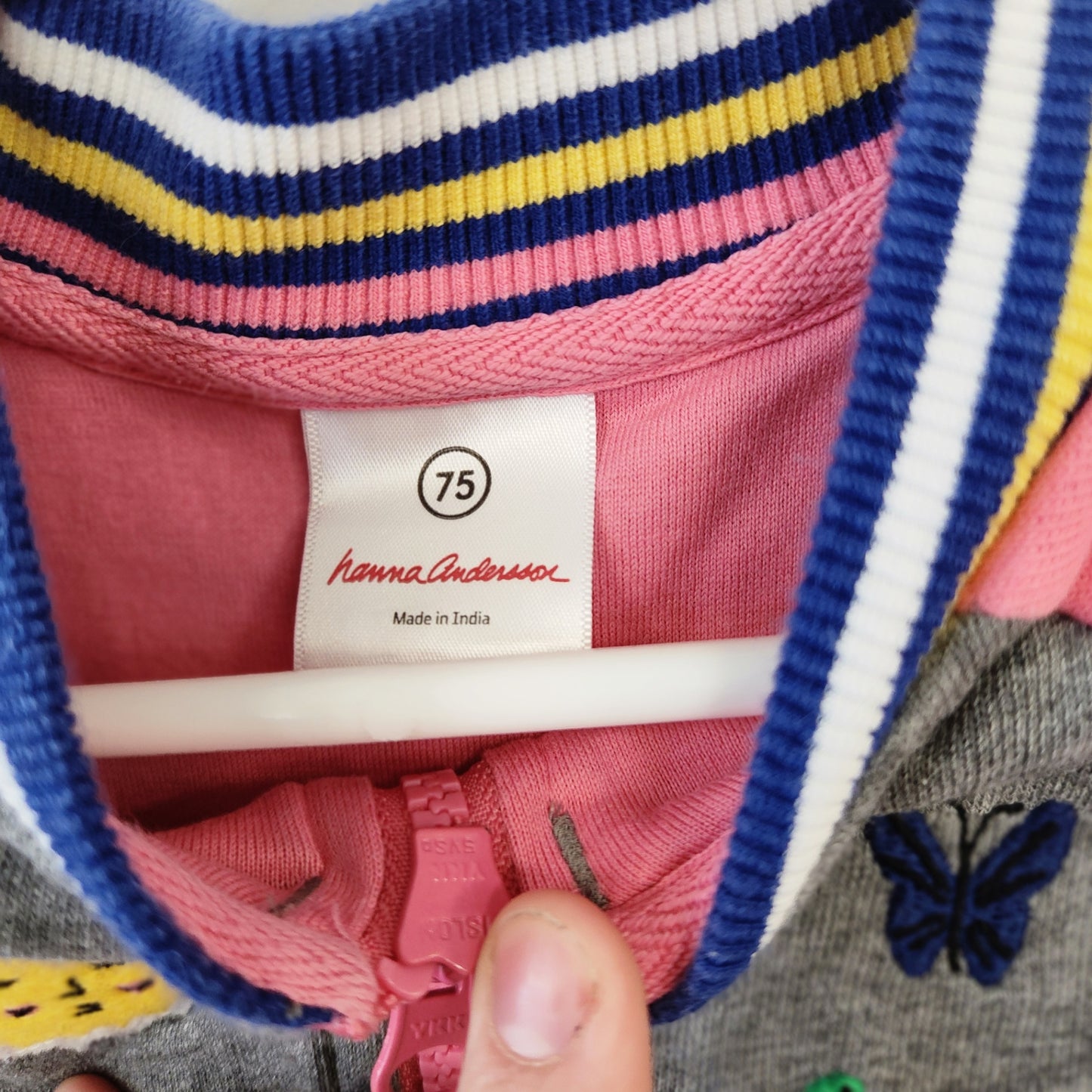Size 12-18m | Hanna Andersson Zip Jacket | UBNUU