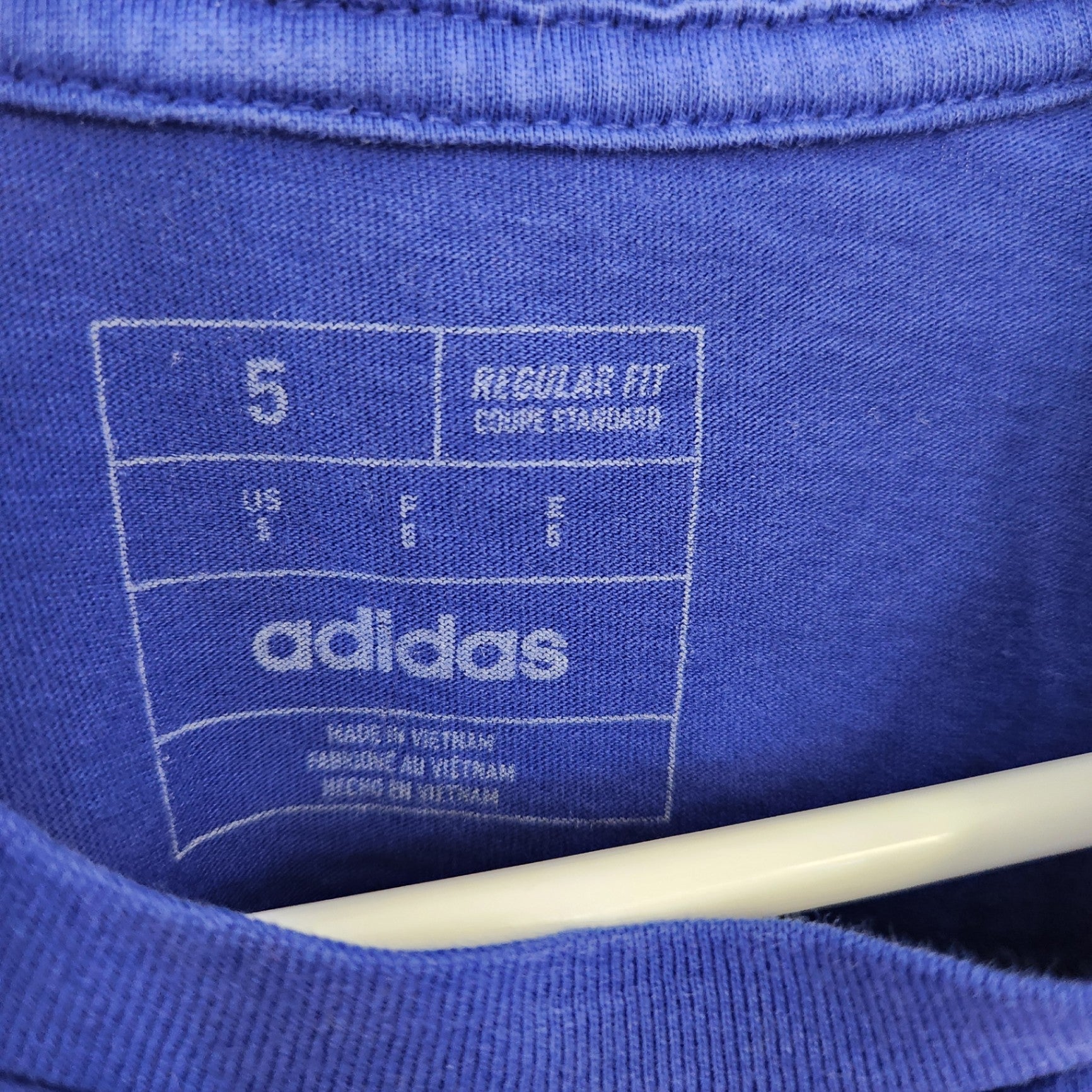Size 5 | Adidas Blue Longsleeve | UBNUU