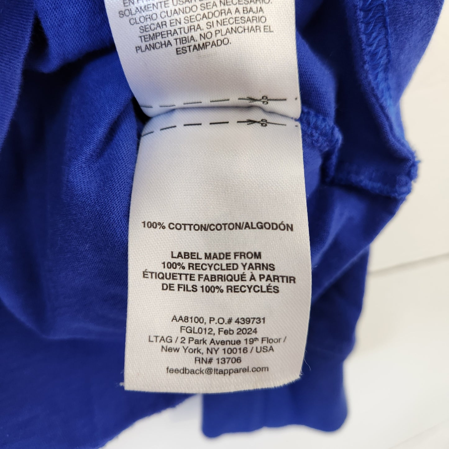Size 5 | Adidas Blue Longsleeve | UBNUU