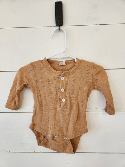 Size 3-6m | Kate Quinn Orange Baby Bodysuit | UBNUU