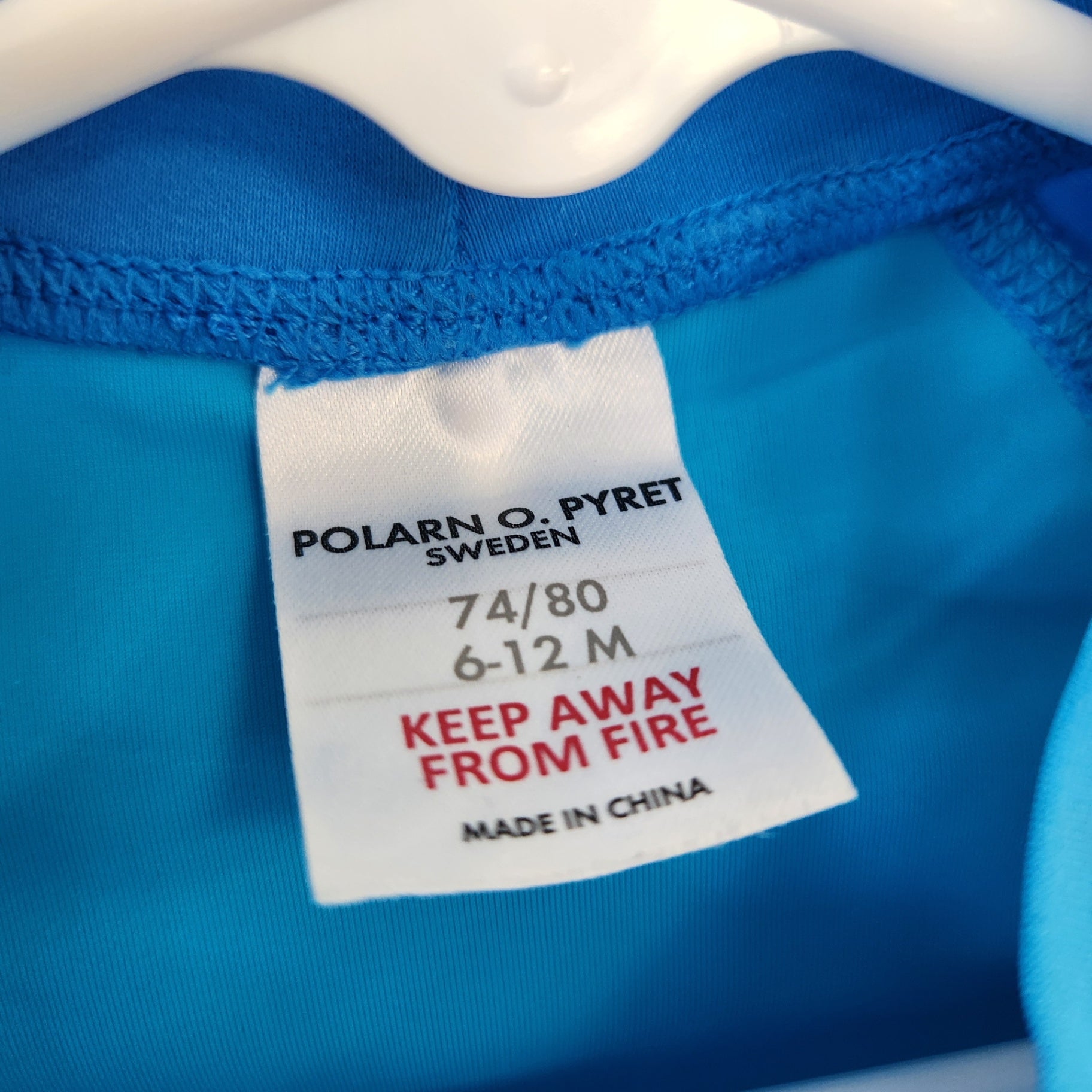 Size 6-12m | Polarn O. Pyret Kids' Rashguard | UBNUU