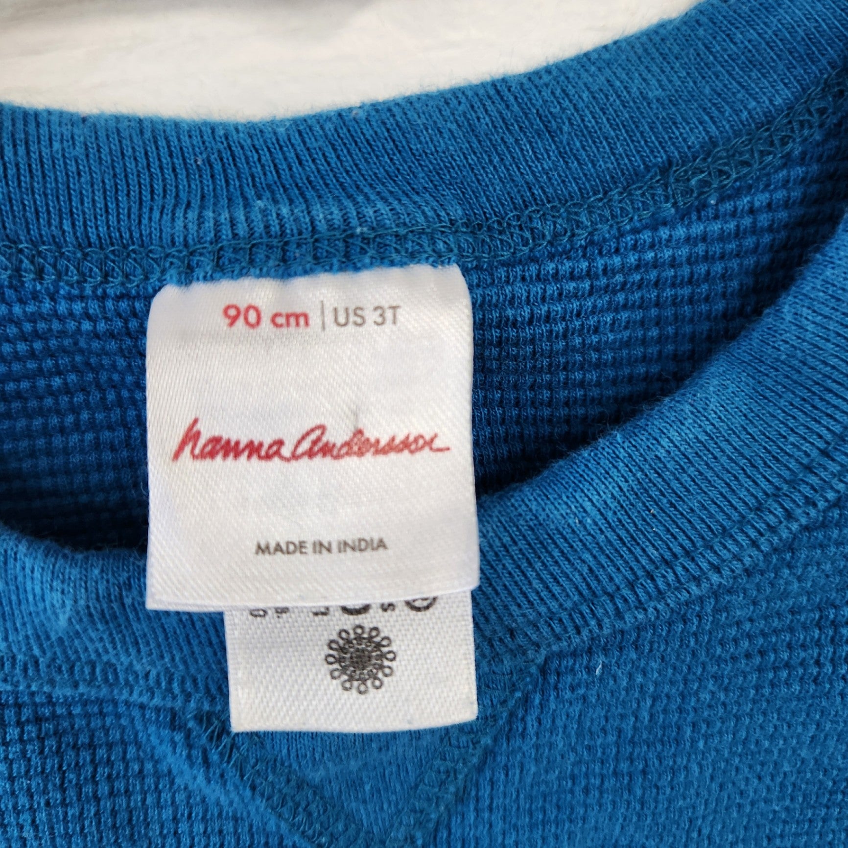 Size 3t | Hanna Andersson Blue Henley | UBNUU