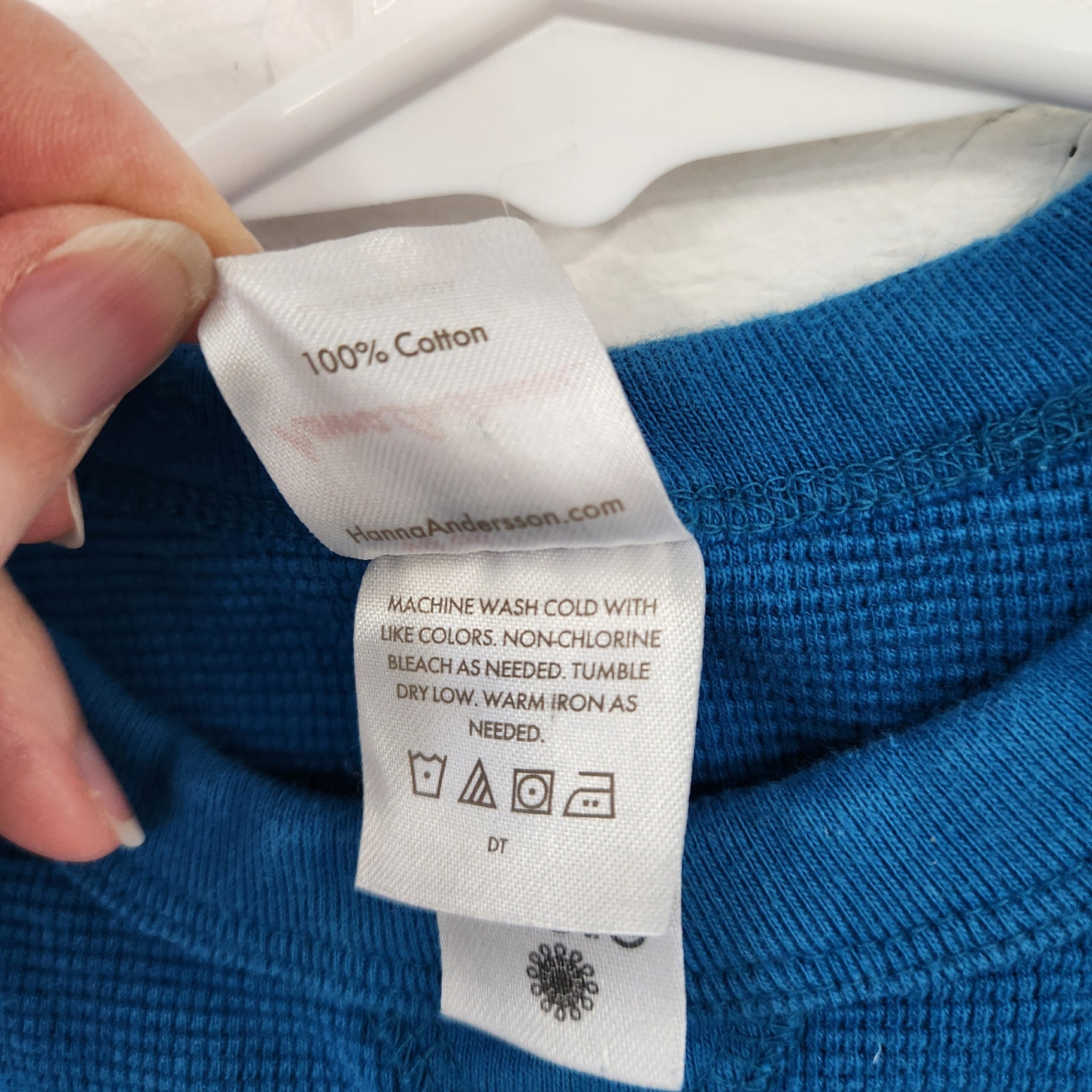 Size 3t | Hanna Andersson Blue Henley | UBNUU