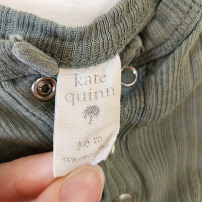 Size 3-6m | Kate Quinn Green Bodysuit | UBNUU