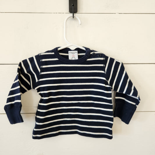Size 2-4m | Polarn O. Pyret Navy Shirt | UBNUU