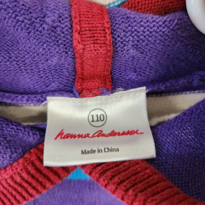 Size 5 | Hanna Andersson Striped Hoodie | UBNUU