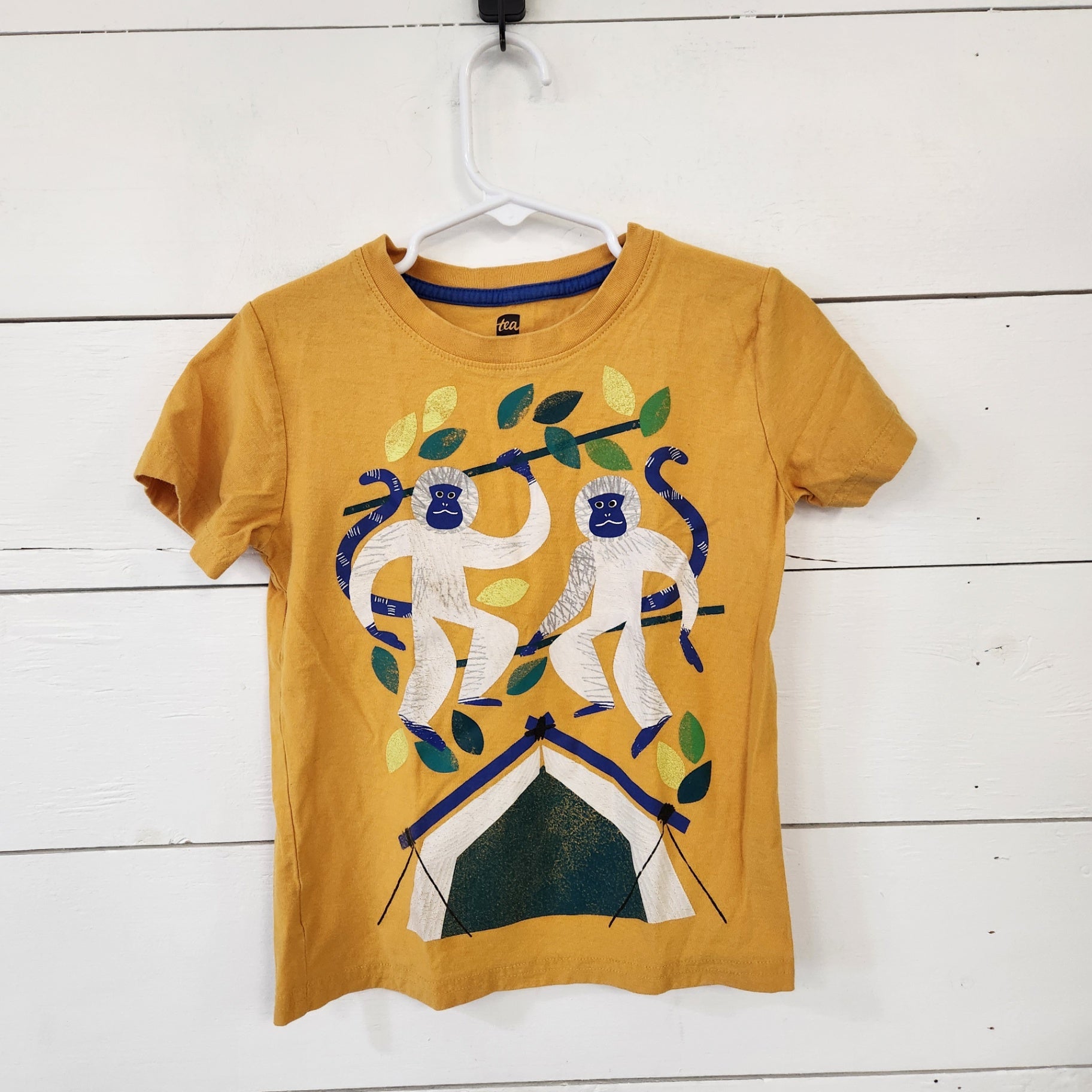 Size 5 | Tea Yellow T-Shirt | UBNUU