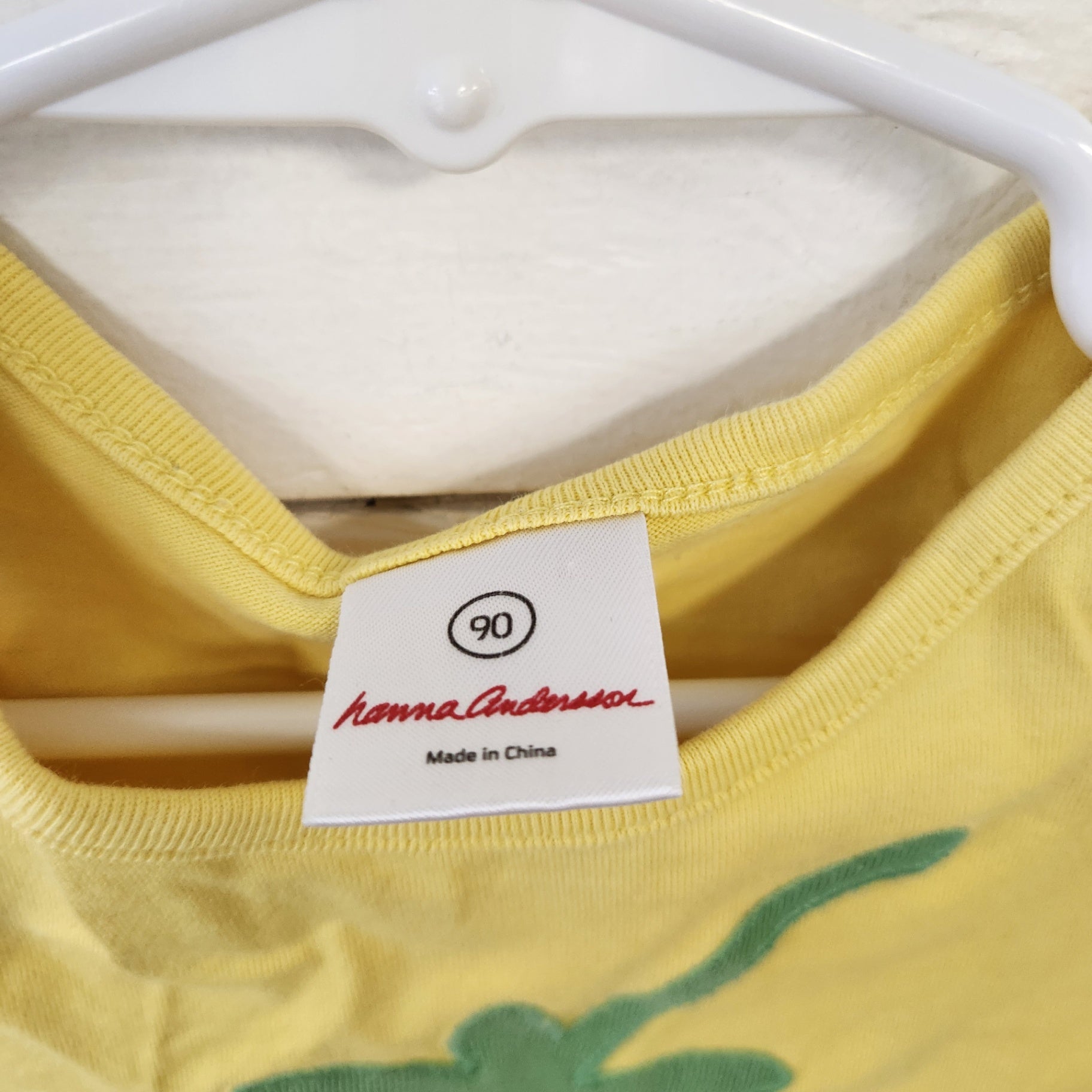 Size 3t | Hanna Andersson Yellow Shirt | UBNUU