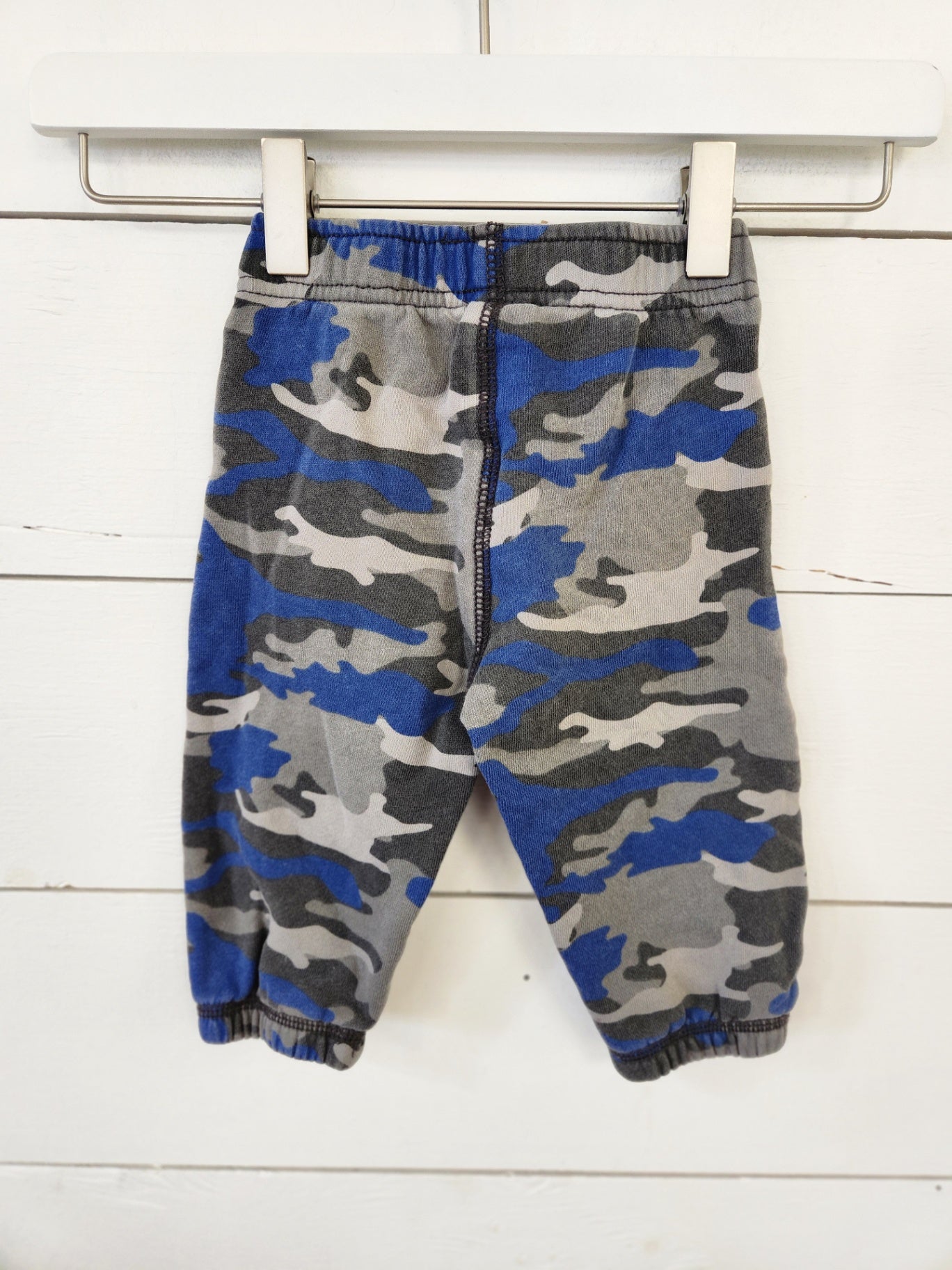 Size 6-12m | GYMBOREE Blue Camo Pants | UBNUU
