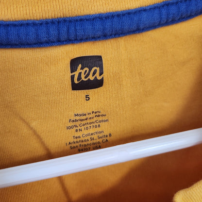 Size 5 | Tea Yellow T-Shirt | UBNUU