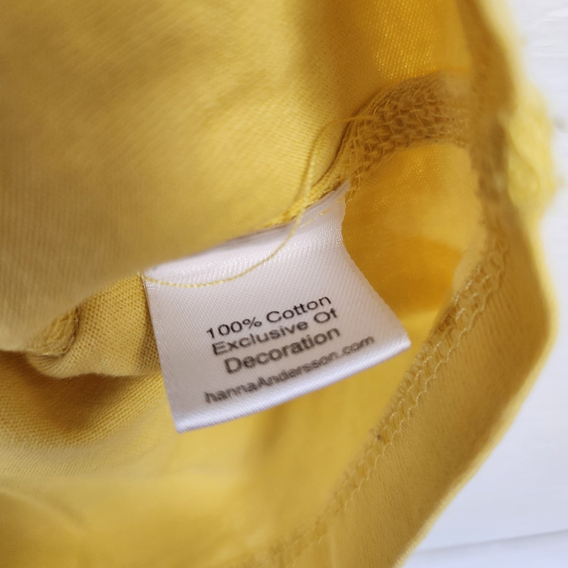 Size 3t | Hanna Andersson Yellow Shirt | UBNUU