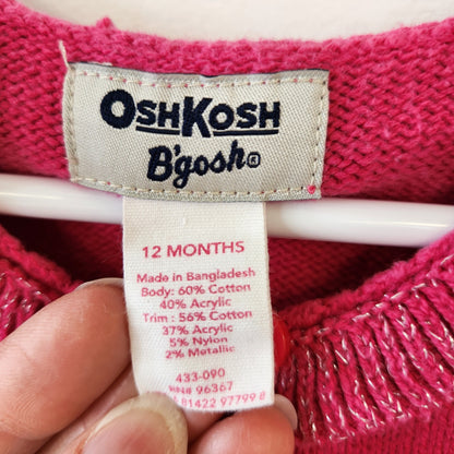 Size 12m | OshKosh Kids' Crop Sweater | UBNUU