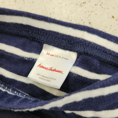 Size 0-3m | Hanna Andersson Navy Baby Bloomer | UBNUU