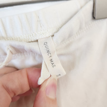 Size NB | Quincy Mae Cream Pants | UBNUU