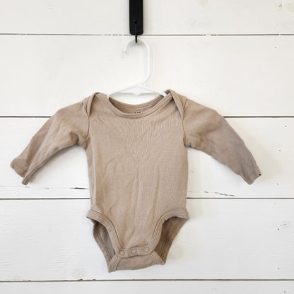 Size 3m | H&M Tan Bodysuit | UBNUU