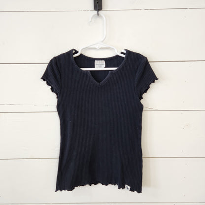 Size 5-6 | Abercrombie Kids Black Shirt | UBNUU