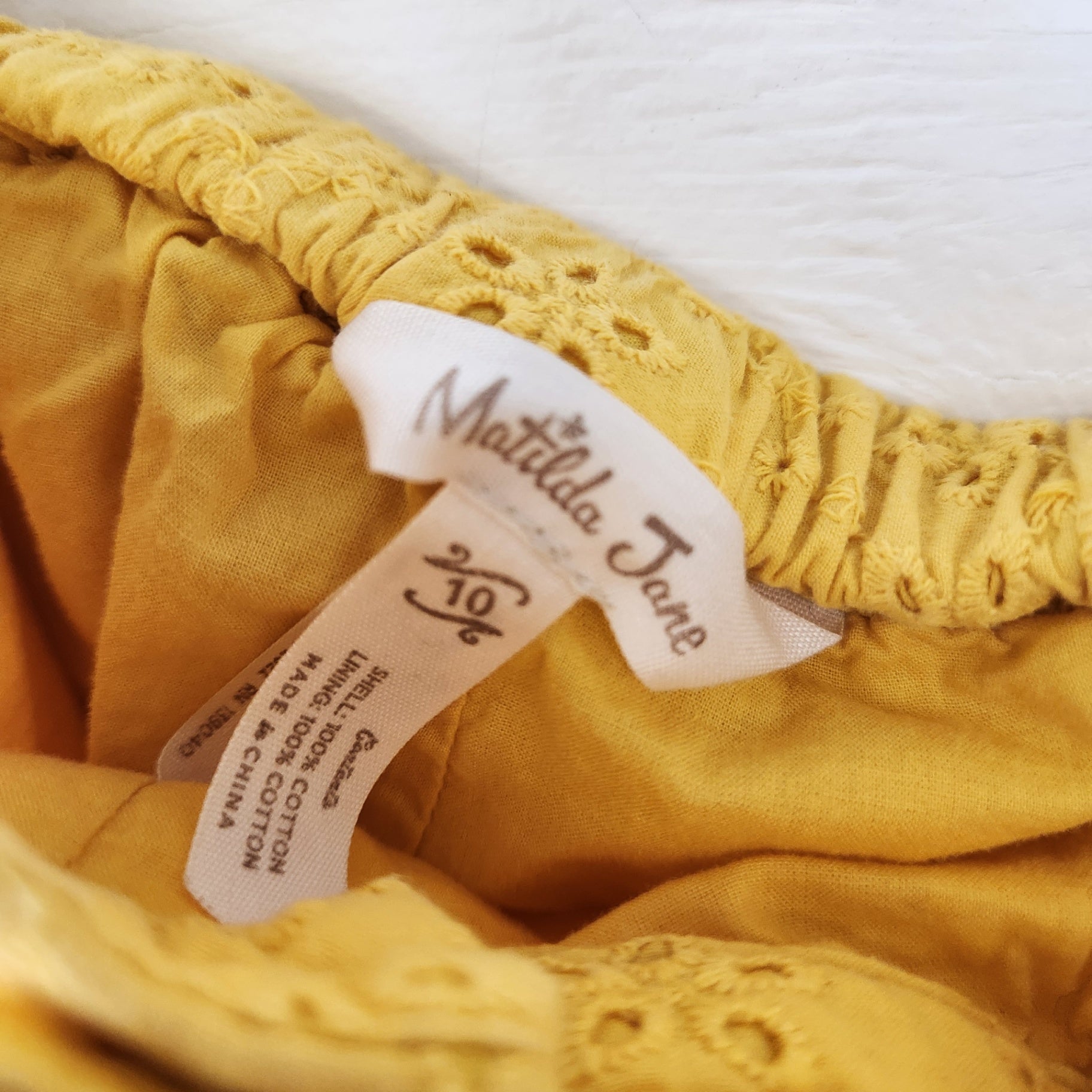 Size 10 | Matilda Jane Yellow Shorts | UBNUU