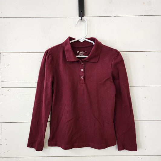 Size 5-6 | PLACE Kids' Shirt w/ Ruffle Sleeve | UBNUU