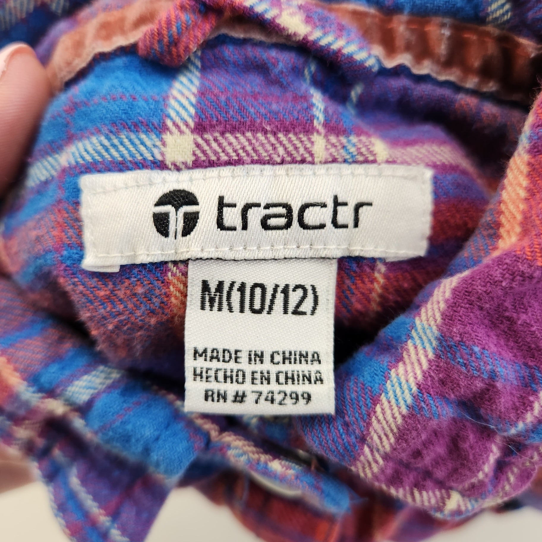 Size 10-12 | Tractr Kids' Shirt | UBNUU